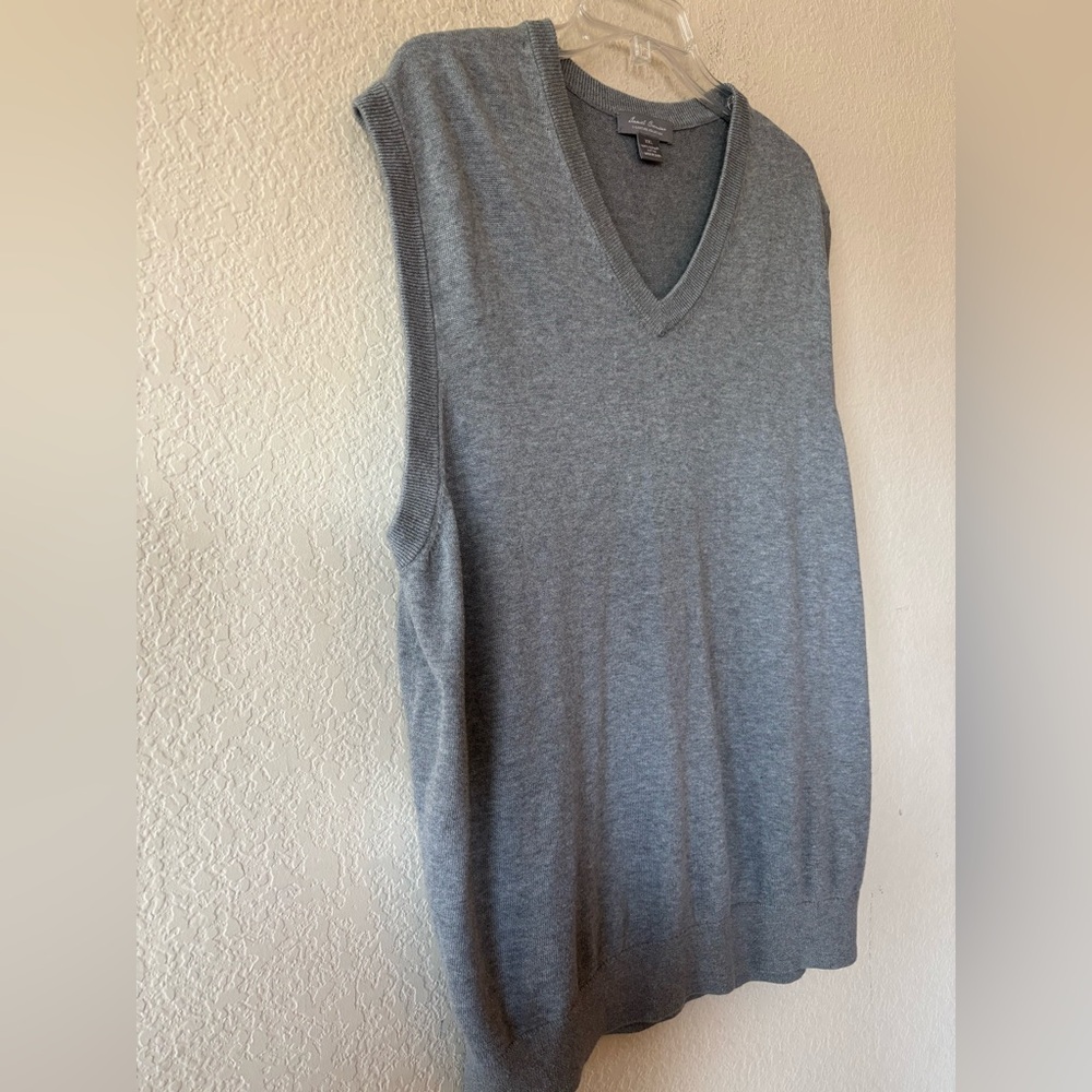 Daniel Cremieux Sweater Men XXL Gray Sleeveless Vest Casual Preppy ‎ Pullover - Picture 2 of 7